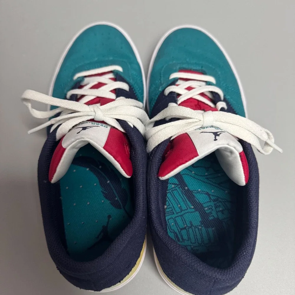 Jordan Series .03 Dear Carnival Mens Size 11 Navy Teal Red DJ0421-413 Sneaker